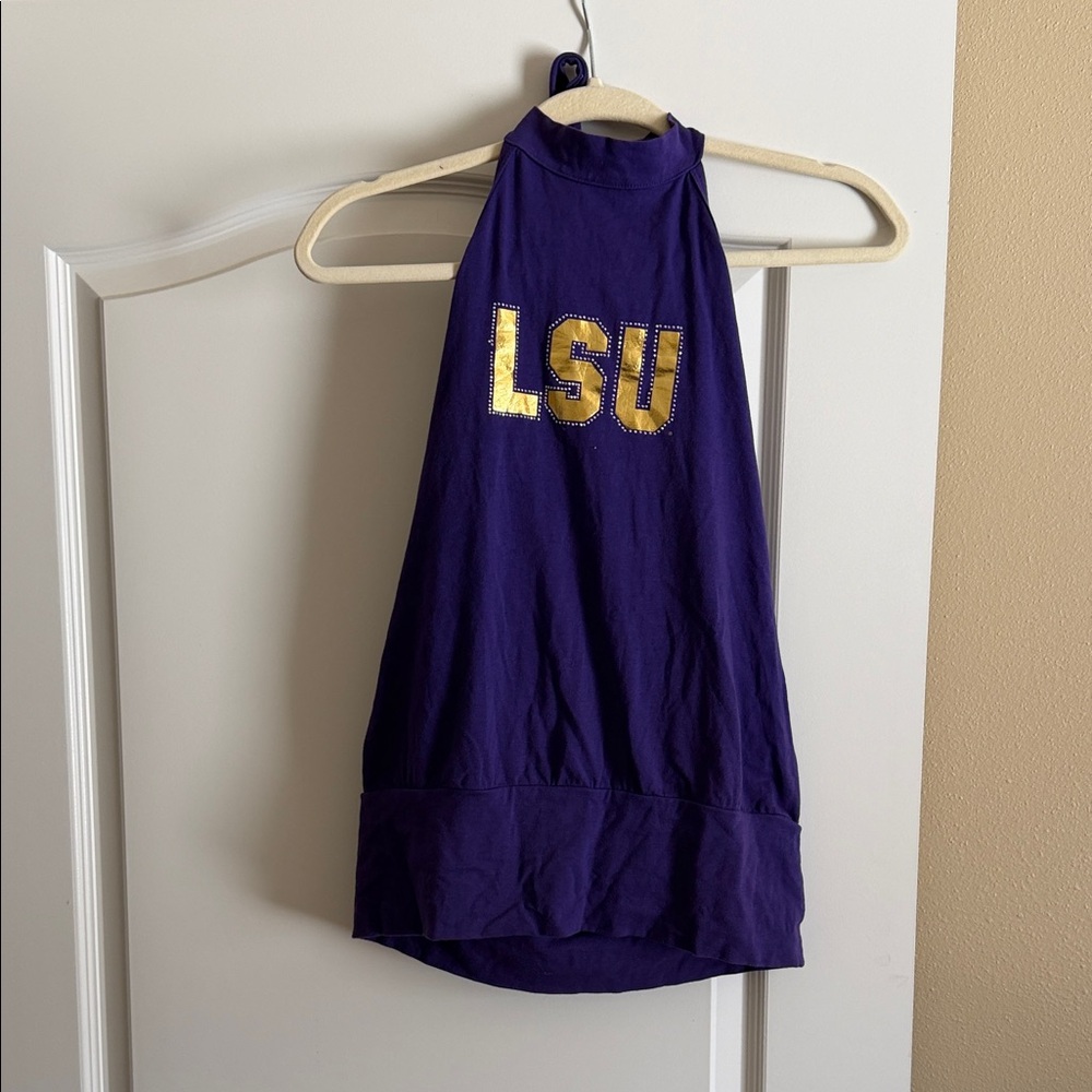Vibrant Purple Halter Top